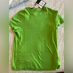 RE/DONE Green T Shirt